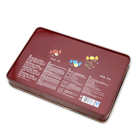 food metal tin box